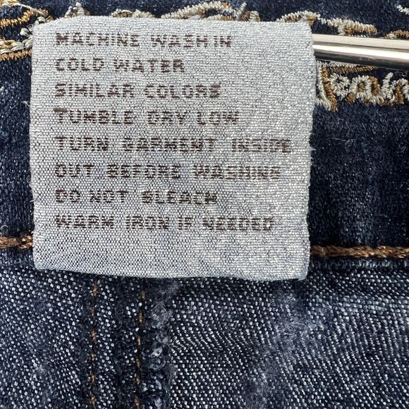 No Fuze Denim Pencil Skirt Women’s Size 18 Blue Jean Soft Stretch Knee Length - Picture 9 of 13